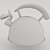 Title: Sleek Modern Teapot: Detailed Model 3D model small image 4
