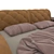 Florence Bed: Stylish Comfort for a Restful Sleep 3D model small image 2