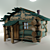 Charming Cottage with Broken Door 3D model small image 1