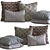 Cozy Dreams Pillow Selection 3D model small image 2