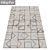 3-Piece High-Quality Carpet Set 3D model small image 2