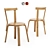 Timeless Elegance: Vintage Chair 68 3D model small image 1