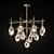 Luxury Crystal Tiered Chandelier 3D model small image 3