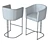 Elegant Bar Chair: Stylish Design, Comfortable Seating 3D model small image 3