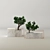 Marble Zen Bonsai Collection 3D model small image 2