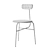 Sleek Afteroom Dining Chair 3D model small image 3