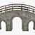 Rustic Stone Bridge, 3D Model 3D model small image 1