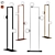 VeniceM Mondrian Glass Floor: Elegant LED Floor Lamp 3D model small image 5