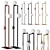 VeniceM Mondrian Glass Floor: Elegant LED Floor Lamp 3D model small image 7