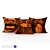 Hope & Hall Graphic Pillows Set 3D model small image 1