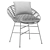 Rattan Comfort Chair - Elegant and Stylish 3D model small image 4