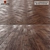 Brown Laminate Flooring - Standard & Herringbone Styles 3D model small image 1