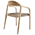 Scandinavian Bliss: Nina Chair 3D model small image 3