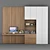 Versatile Home Office Shelf 3D model small image 1