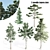 Evergreen Pine Tree - 5 Needle Leaves 3D model small image 1