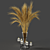 Elegant Glass Candle Vase Set 3D model small image 1