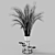 Elegant Glass Candle Vase Set 3D model small image 2