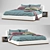 Bonaldo Tonight Bed: Elegant and Stylish 3D model small image 1