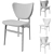 Norr11 Elephant Dining Chair upholstered - Elegant and Comfortable 3D model small image 3