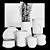 Corona Decor Set 31: Stylish Design in Every Detail 3D model small image 2