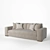 Doniel Modern Classic Beige Sofa 3D model small image 4