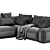 Jesse Daniel Modern Sofa | Composition 6 3D model small image 5