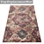 Luxury Carpet Set: High-Quality Textures 3D model small image 3