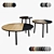 Versatile Memo Tables Set 3D model small image 1