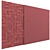 Palladium Brass Copper Gold 3D Wall Tiles 3D model small image 4