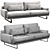 Rex Sofa: Modern and Stylish 3D Furniture 3D model small image 3