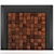 Wood Wall Decor Panel 3D model small image 6