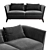 Luxurious Ceccotti Collezioni Sofa 3D model small image 2