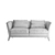 Luxurious Ceccotti Collezioni Sofa 3D model small image 4