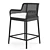 Stylish Somerset Outdoor Counter Stool 3D model small image 3