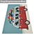 Versatile High-Quality Carpet Set 3D model small image 3
