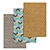 Luxury Carpet Collection: Set of 3 3D model small image 1