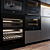 Modern Kitchen Set: Customizable & Equipped with Top-notch Appliances 3D model small image 6