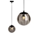 Odeon Light Kata Pendant: Modern Style 4756/1 3D model small image 1