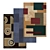 Luxury Carpet Set - High-Quality Textures 3D model small image 1