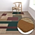 Luxury Carpet Set - High-Quality Textures 3D model small image 5