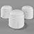 Circu Animal Stools: Adorable Velvet Poufs 3D model small image 5