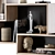 Elegant Shelf Decor Set 3D model small image 3