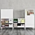 OPHUS Combination Wardrobe - Stylish Storage Solution 3D model small image 4