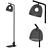 Elegant Polo Floor Lamp 3D model small image 3