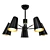 Industrial Chic Ceiling Light 3D model small image 1