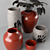 Minimalist White Ceramic Vase 3D model small image 2