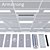 Armstrong Ceiling System Set 3D model small image 1