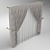 Golden Touch Curtain 3D model small image 2