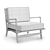 Modern Rattan Allister Chair 3D model small image 4