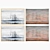 Set of 2 Wall Paintings with 4 Frame Options 3D model small image 3